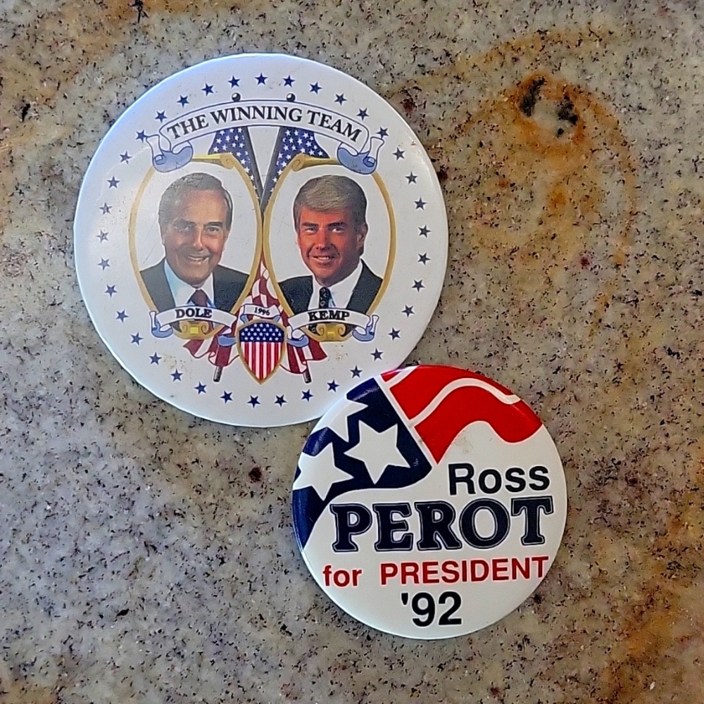 Vintage Election Buttons